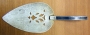 Лопатка для торта Металл, серебрение, гравировка Италия, начало XX века 1915 г инфо 11135v.